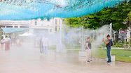 CIEL DE RUE – La place Clemenceau à Pau équipée d’un ombrage inédit